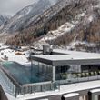 Infinity Pool die berge lifestyle hotel Sölden