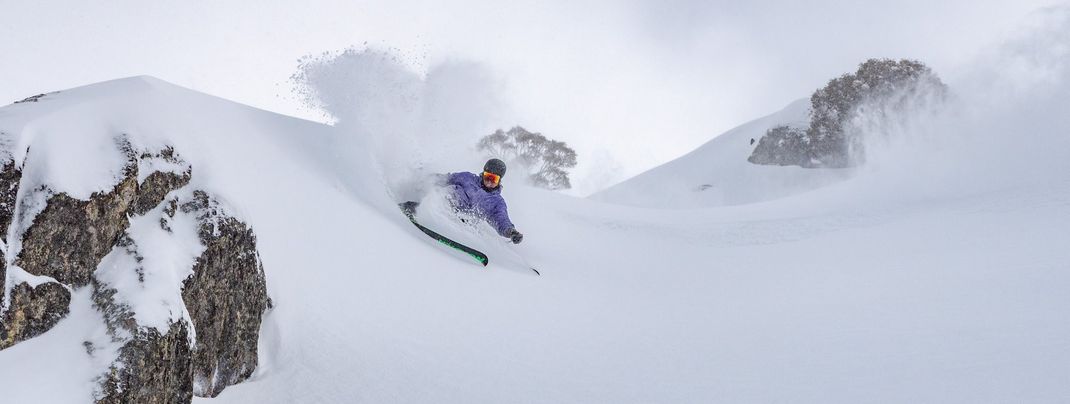 Freeride-Spaß im August in Perisher.