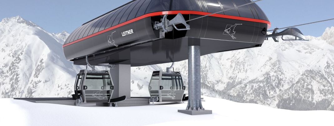 10 Personen passen in jede der neuen Kabinen in Ladurns.