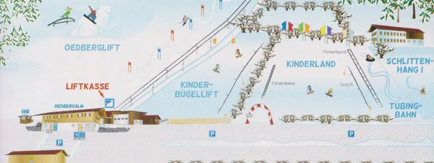 Trail map Ödberglifte Tegernsee