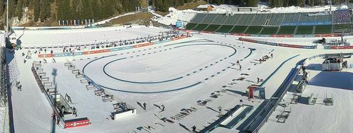 In der Südtirol Arena in Antholz ist der Biathlon Weltcup von 20. bis 23. Januar 2022 zu Gast.