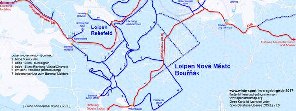 Loipenplan Nové Město (Moldava)