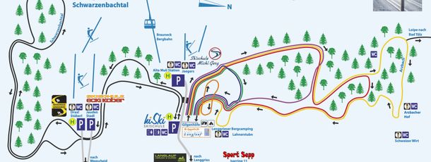 Detaillierte Infos zum Langlauf und den Loipen im Langlaufgebiet Lenggries