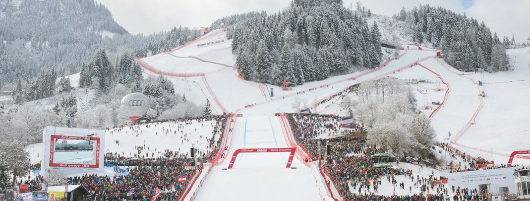 Zwei Abfahrten und ein Slalom stehen heuer in Kitzbühel auf dem Weltcup-Programm.