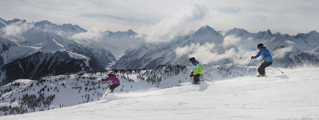 Pistenspaß am Penken im Zillertal.