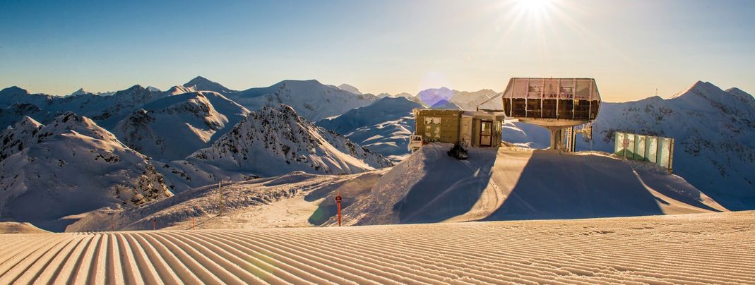 Sanfte Pisten und Traumpanorama erwartet Wintersportler in Obertauern.