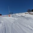 Der Snowpark des Skigebiets