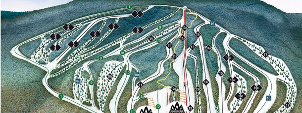 Trail Map Massif du Sud