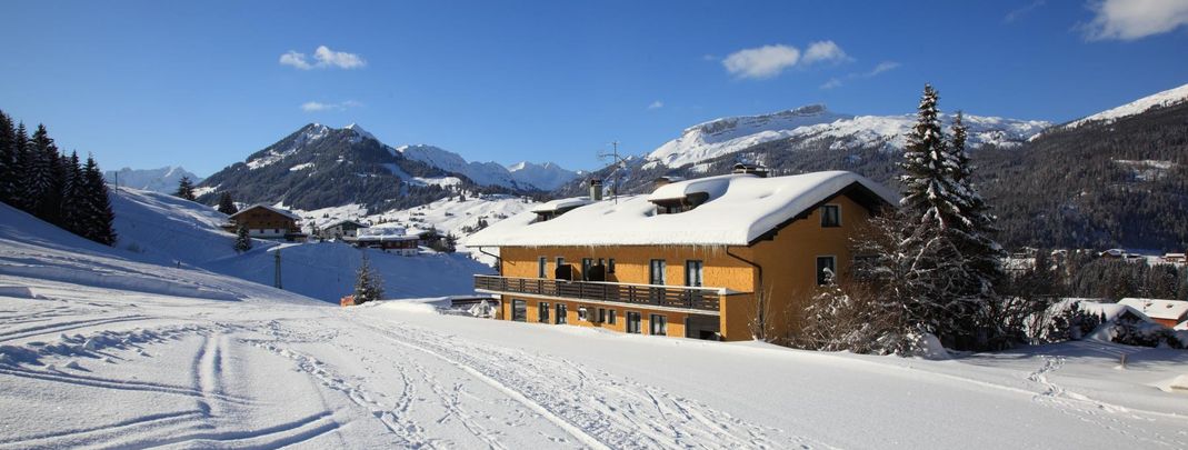 Direkt an der Skipiste