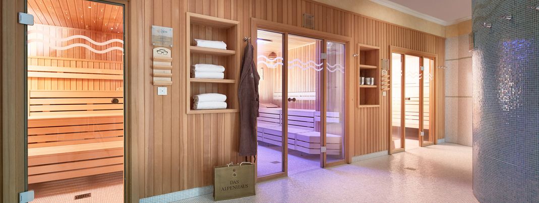 ALPEN.VEDA.SPA - Saunabereich