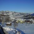Ausblick vom Balkon Winter