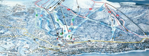 Detaillierte Infos zum Skiurlaub im Skigebiet Lofsdalen