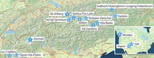 These are the winners of our ranking of the world's best ski resorts in 2020.