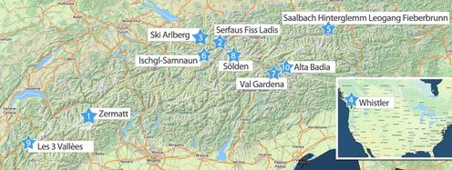 Our ranking has a new frontrunner in 2019: Zermatt!