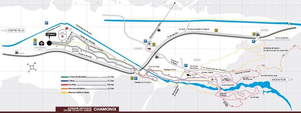 Detaillierte Infos zum Langlauf und den Loipen im Langlaufgebiet Chamonix Mont Blanc