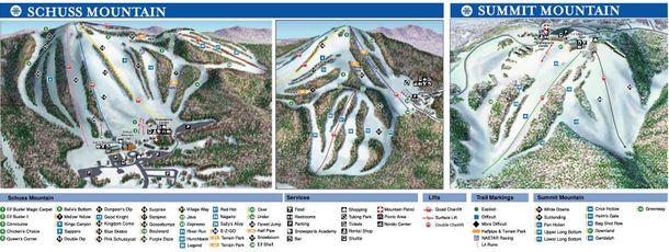 Information about the ski resort Shanty Creek Resort