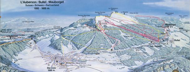 Information about the ski resort Sainte Croix - Les Rasses