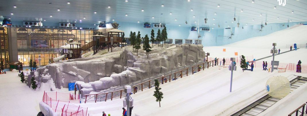 Der ägyptische Nordpol liegt in der Mall of Egypt in der Nähe von Kairo.