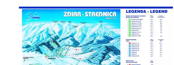 Information about the ski resort Zdiar