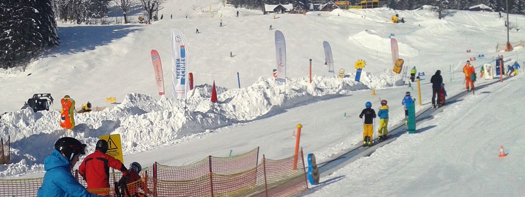 Im Brumsiland in Gosau sind Pistenzwerge gut aufgehoben