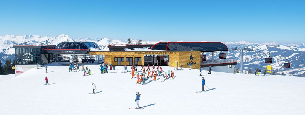 In Kitzbühel entsteht 2019 die neue Fleckalmbahn.