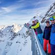 View from the Nordwandsteig trail on Nebelhorn.