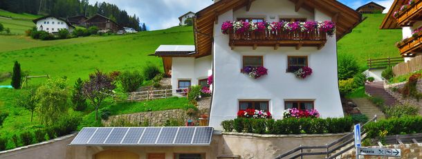 Unser Haus im Sommer