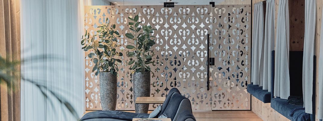 Design trifft Entspannung – der Ruheraum im QUEEN SPA der HOCHKÖNIGIN