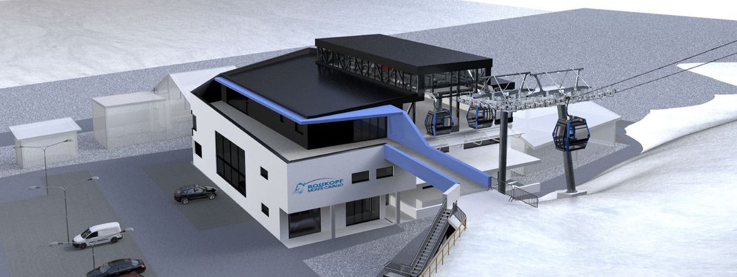 Am Rosskopf entsteht eine neue 10er-Gondelbahn.