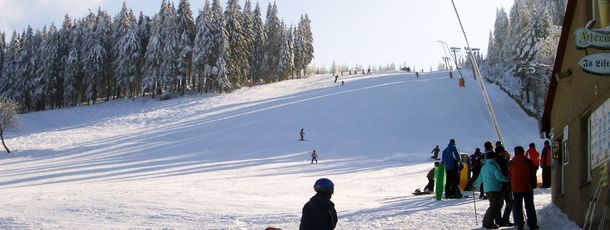 T-bar lift in Carlsfeld