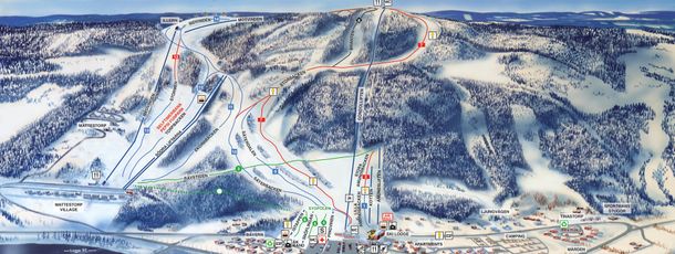 Detaillierte Infos zum Skiurlaub im Skigebiet Branäs