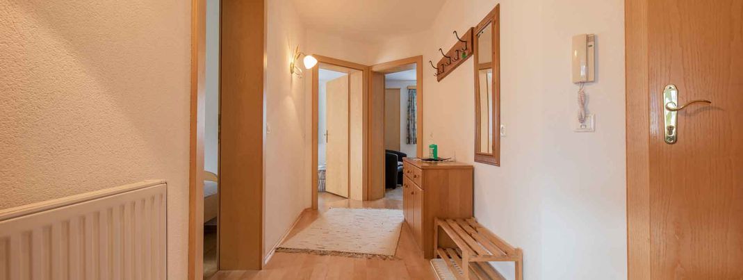 Flur in der großen Wohnung