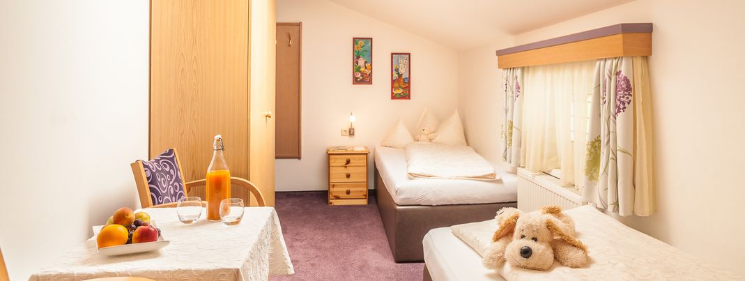 Das Familienzimmer (Schlafzimmer der Kinder)