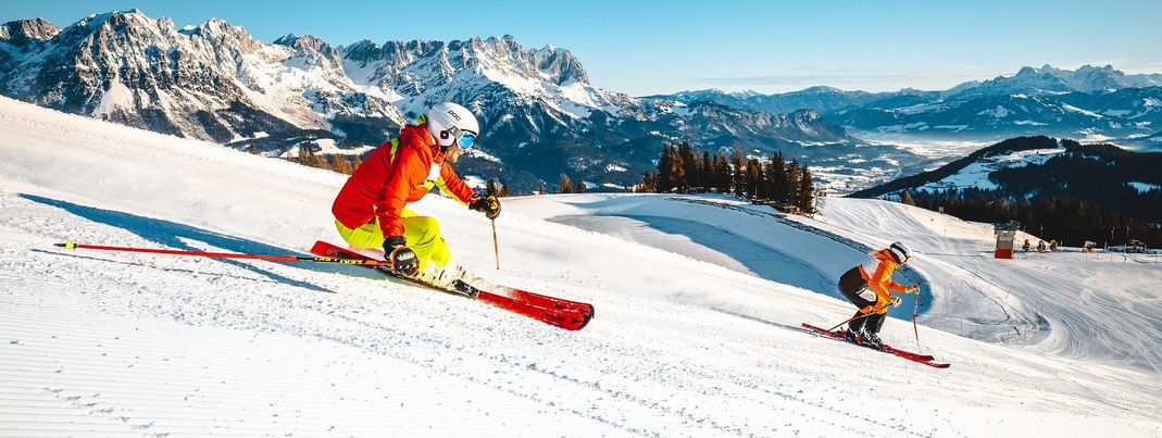 275 kilometers of slopes await winter sports enthusiasts at SkiWelt Wilder Kaiser – Brixental.