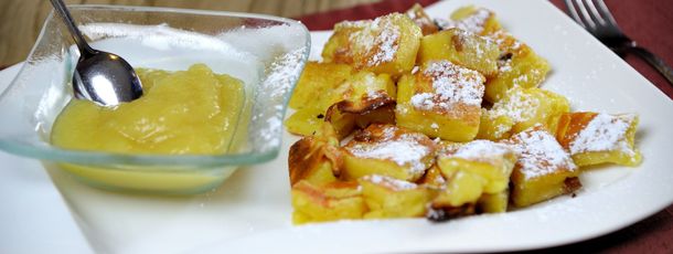 Hausgemachter Kaiserschmarrn