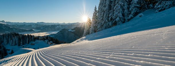 The descent from the Pizolhütte to Wangs covers 1,700 vertical metres, making it one of the longest continuous runs in the region.