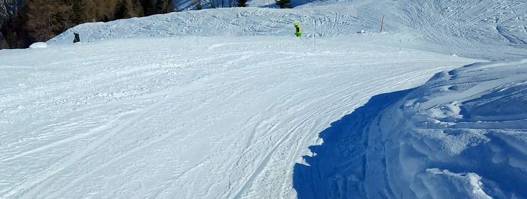 Der Schwierigkeitsgrad dieser Funslope ist sehr leicht.