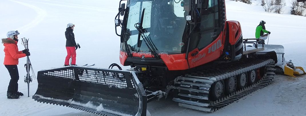The best piste preparation is always taken care of.