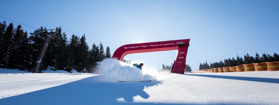Spindlermühle ist das beliebteste Skigebiet in Tschechien.