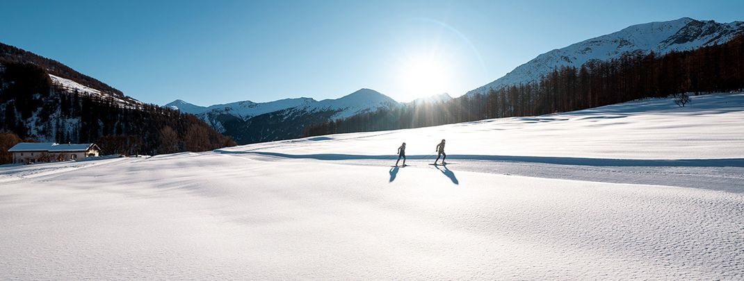 Gewinne einen Langlaufurlaub für zwei Personen.