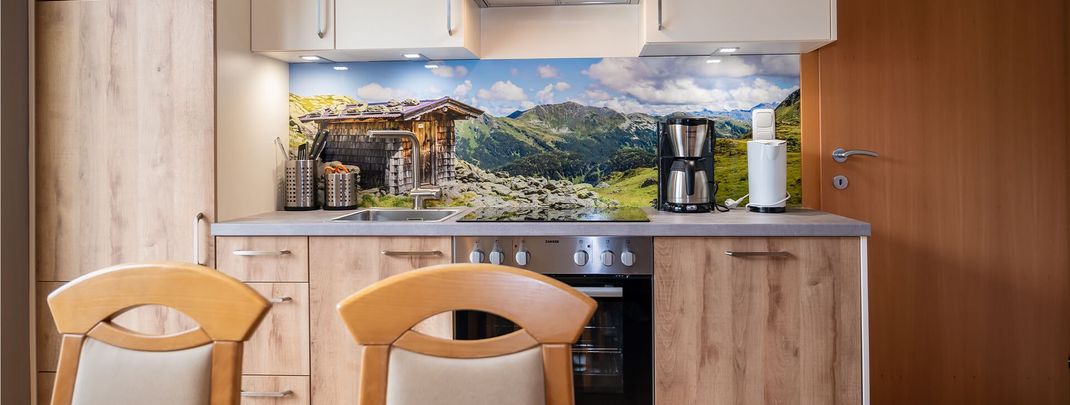 Küchenzeile Appartement Venediger