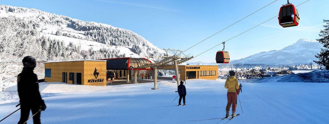Eröffnet wird die neue Fleckalmbahn in Kitzbühel im Dezember 2019.