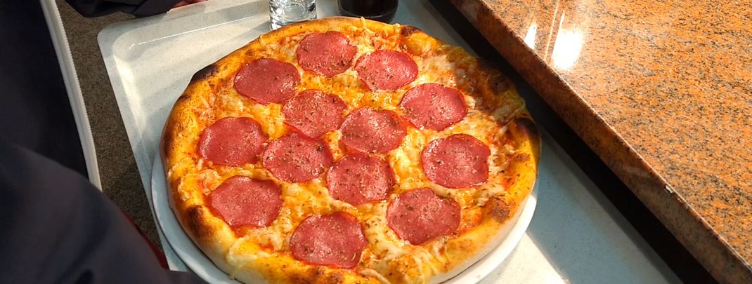 Sehr zu empfehlen: Pizzen im Sunny Mountain Restaurant