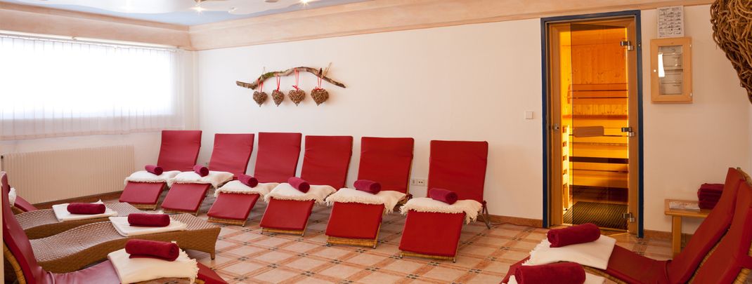 Saunaoase im Hotel Enzian