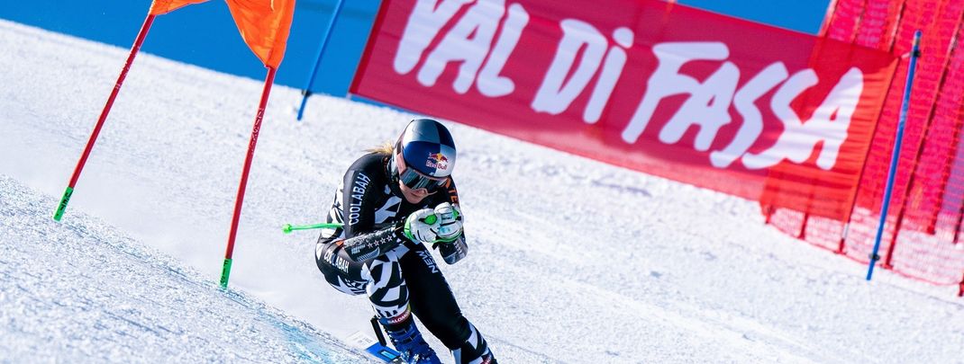 Drei Speedrennen stehen für die Damen im Skigebiet San Pellegrino im Fassatal auf dem Programm.