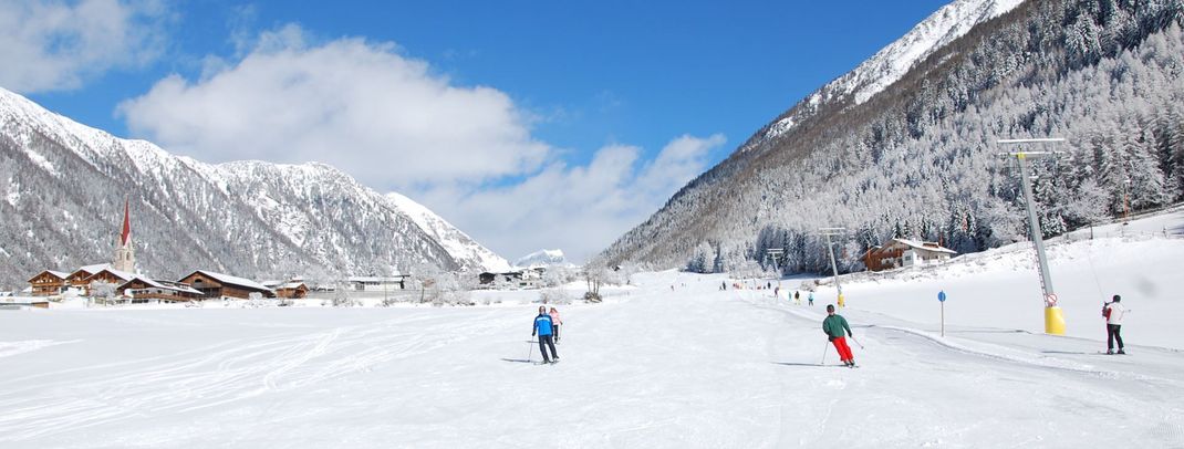 direkte Anbindung an die Skipisten Jochtal