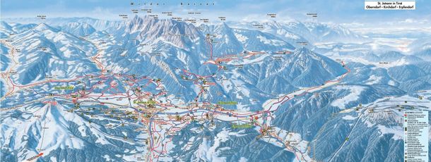 Information on Cross-Country Skiing at St Johann in Tirol