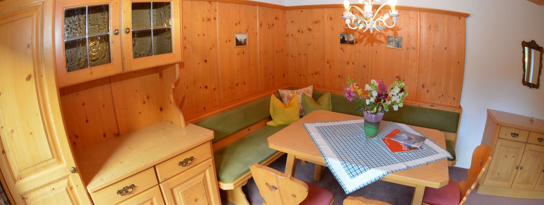 Wohnzimmer Appartement Arlberg