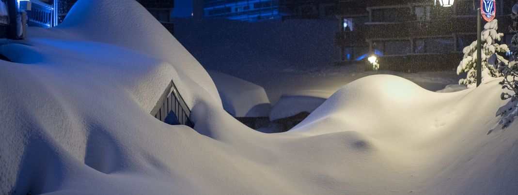 Is it the set of Disney's Frozen? Well, no, it is Val Thorens in Les 3 Vallées.