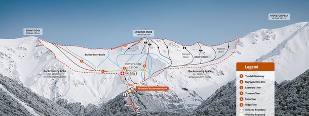 Trail Map Broken River